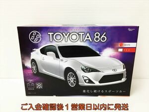 【1円】未開封品 TOYOTA 86 フルファンクション ラジコンカー ホワイト トヨタ 86 スポーツカー 未使用 箱傷み H02-391rm/G4