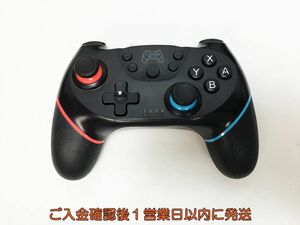 【1円】Nintendo Switch 非純正 ワイヤレスコントローラー ブラック ゲーム周辺機器 未検品 ジャンク G09-416ym/F3