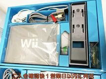 【1円】任天堂 ニンテンドー Wii 本体 セット 白 ホワイト リモコン ヌンチャク 周辺機器 未検品ジャンク G08-296ek/G4_画像3