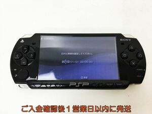 【1円】SONY Playstation Potable 本体 PSP-2000 ブラック 未検品ジャンク バッテリーなし H03-709rm/F3