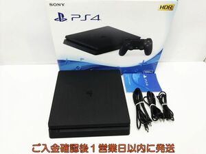 【1円】PS4 本体/箱 セット 500GB ブラック SONY PlayStation4 CUH-2100A 初期化/動作確認済 プレステ4 M05-1004tm/G4