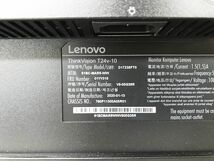 【1円】Lenovo ThinkVision T24v-10 23.8型ワイド FHD VOIP カメラ付きモニター 動作確認済 DP HDMI USB DC06-240jy/G4_画像4