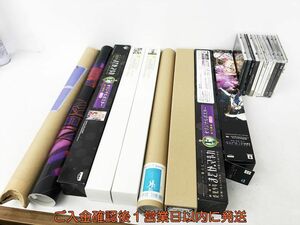 【1円】ポスター CD まとめ売り セット 未検品ジャンク アニメグッズ まどマギ エヴァ 境界の彼方 DC06-233jy/G4