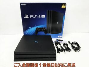 【1円】PS4 Pro 本体/箱 セット 2TB ブラック SONY PlayStation4 CUH-7200C 初期化/動作確認済 G10-321yk/G4