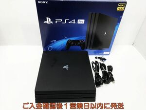 【1円】PS4 Pro 本体/箱 セット 1TB ブラック SONY PlayStation4 CUH-7100B 初期化/動作確認済 プレステ4 M05-995tm/G4