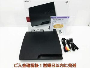 【1円】PS3 本体/箱 セット 160GB ブラック SONY PlayStation3 CECH-3000A 初期化/動作確認済 プレステ3 M07-1034tm/G4