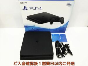 【1円】PS4 本体/箱 セット 500GB ブラック SONY PlayStation4 CUH-2000A 初期化/動作確認済 プレステ4 M05-1002tm/G4