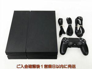 【1円】PS4 本体 セット 500GB ブラック SONY PlayStation4 CUH-1200A 動作確認済 プレステ4 DC06-244jy/G4