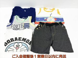 【1円】子供服 幼児服 服 キッズ ベビー服 パンツ トップス ドラえもん タンクトップ Tシャツ まとめ売りセット F02-009yk/F3