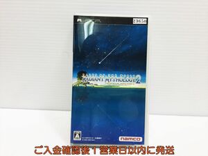 【1円】PSP テイルズ オブ ザ ワールド レディアント マイソロジー 2 ゲームソフト 1A0305-286mk/G1