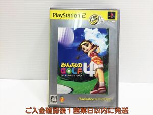 【1円】PS2 プレステ2 みんなのGOLF4 PlayStation 2 the Best ゲームソフト 1A0401-209mk/G1