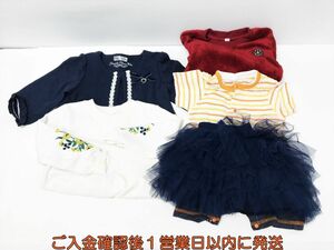 【1円】子供服 幼児服 服 キッズ ベビー服 トップス チュールスカート 花柄 Tシャツ まとめ売りセット F01-036yk/F3