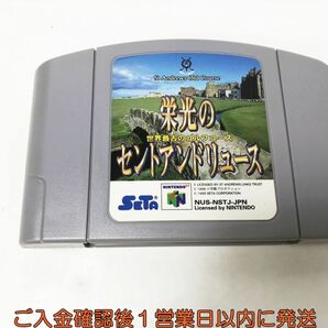 【1円】ニンテンドー64 NINTENDO64 栄光のセントアンドリュース ゲームソフト ゲームソフト 未検品ジャンク 箱/説明書あり H03-318yk/F3の画像3