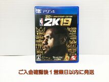 PS4 NBA 2K19 20周年記念エディション ゲームソフト 1A0225-334ks/G1_画像1
