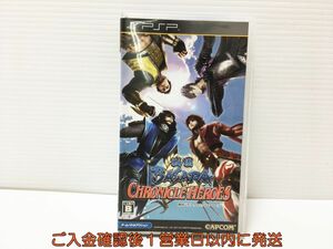 【1円】PSP 戦国BASARA クロニクルヒーローズ ゲームソフト 1A0308-189mk/G1