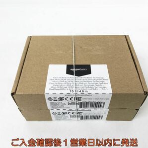 【1円】未使用品 Amazonベーシック HDMIケーブル モニター用 1.8m (タイプAオス - マイクロタイプDオス) 2個 EC21-298jy/F3の画像1