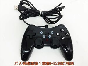 【1円】Switch/PC用 非純正 USBコントローラーPro Lite ブラック ゲーム機周辺機器 動作確認済み L06-267ek/F3