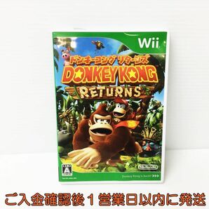 【1円】Wii ドンキーコング リターンズ ゲームソフト 1A0129-646rm/G1の画像1
