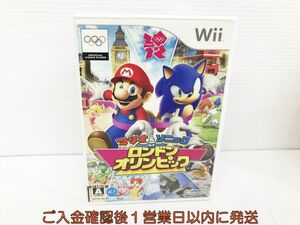 Wii マリオ&ソニック AT ロンドンオリンピック ゲームソフト 1A0201-021kk/G1