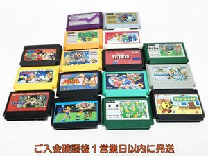 【1円】FC ファミコン ファミリーボクシング マリオブラザーズ テトリス 英雄伝説 ゲームソフト まとめ売り 未検品 ジャンク F09-732ym/F3