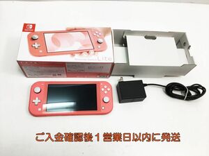 【1円】任天堂 Nintendo Switch Lite 本体/箱 セット コーラル ゲーム機本体 スイッチライト 初期化/動作確認済 L03-586yk/F3