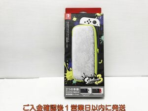 【1円】任天堂 Nintendo Switch キャリングケース スプラトゥーン3 エディション 画面保護シート付き L05-375yk/F3