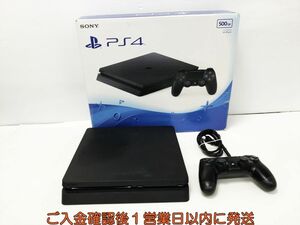 【1円】PS4 本体 セット 500GB ブラック SONY PlayStation4 CUH-2000A 初期化/動作確認済 プレステ4 M04-092yk/G4