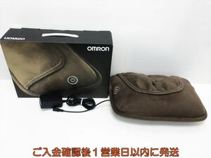 【1円】OMRON オムロン クッションマッサージャ HM-341 マッサージ機 動作確認済 汚れあり L01-372tm/G4