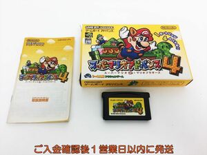 GBA スーパーマリオアドバンス4 ゲームソフト 内箱なし 1A0216-433os/G1