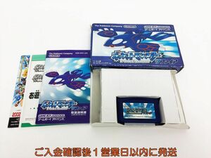 GBA ポケットモンスター サファイア ゲームソフト 1A0216-453os/G1