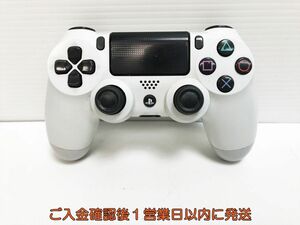 【1円】PS4 純正 ワイヤレスコントローラー (DUALSHOCK4) ホワイト ゲーム機周辺機器 未検品 ジャンク M03-656ym/F3