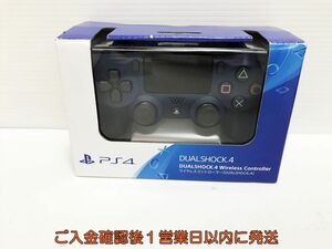 【1円】PS4 純正 ワイヤレスコントローラー (DUALSHOCK4) ミッドナイトブルー ゲーム機周辺機器 未検品 ジャンク M03-643ym/F3