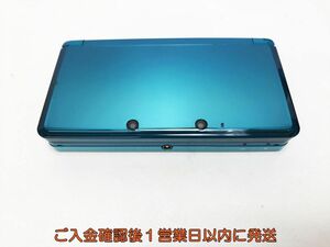 【1円】任天堂 ニンテンドー3DS 本体 CTR-001 ブルー ゲーム機本体 初期化/動作確認済み M03-665ym/F3