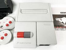 【1円】任天堂 ファミリーコンピュータ AV使用 ニューファミコン 本体 セット 未検品ジャンク FC DC04-018jy/G4_画像3