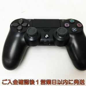 【1円】PS4 純正 ワイヤレスコントローラー DUALSHOCK4 ブラック SONY Playstation4 動作確認済 プレステ4 J06-708rm/F3の画像1