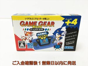 未開封 SEGA GAME GEAR micro ゲームギア ミクロ +4 ブルー セガ 未使用 H01-587rm/F3