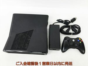 【1円】Microsoft XBOX 360 S CONSOLE 本体 セット ブラック 未検品ジャンク Model 1439 コントローラー DC06-267jy/G4