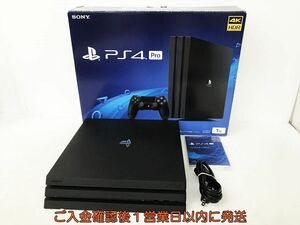 【1円】PS4Pro 本体/箱 セット 1TB ブラック SONY PlayStation4 Pro CUH-7100B 動作確認済 プレステ4プロ DC10-309jy/G4