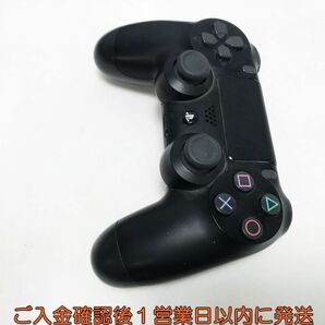 【1円】PS4 純正 ワイヤレスコントローラー DUALSHOCK4 ブラック 未検品ジャンク SONY Playstation4 プレステ4 L03-623yk/F3の画像2