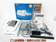 【1円】任天堂 WiiU ファミリープレミアムセット 32GB ホワイト ニンテンドーWii U 動作確認済 DC08-407jy/G4_画像1