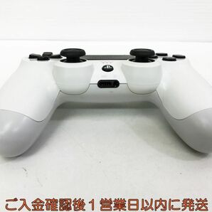 【1円】PS4 純正 ワイヤレスコントローラー DUALSHOCK4 ホワイト 未検品ジャンク SONY PlayStation4 H09-351kk/F3の画像2