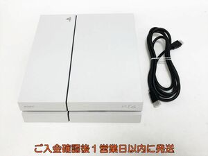 【1円】PS4 本体 セット CUH-1100A ホワイト 500GB FW7.02 ゲーム機本体 SONY 初期化/動作確認済み M05-1013ym/G4