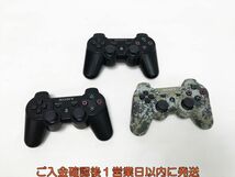 【1円】PS3 純正 ワイヤレスコントローラー DUALSHOCK3 未検品ジャンク まとめ売り 3個セット L03-613yk/F3_画像1