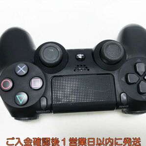 【1円】PS4 純正 ワイヤレスコントローラー DUALSHOCK4 ブラック 未検品ジャンク SONY Playstation4 プレステ4 L03-619yk/F3の画像3