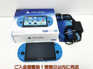 【1円】PSVITA 本体 セット アクアブルー SONY PlayStation VITA PCH-2000 初期化/動作確認済 K03-591yk/F3