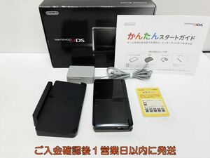 【1円】任天堂 ニンテンドー3DS 本体/箱 セット CTR-001 ブラック ゲーム機本体 初期化/動作確認済み G04-408ym/G4