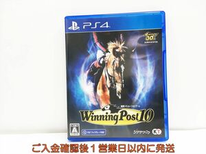 【1円】PS4 Winning Post 10 プレステ4 ゲームソフト 1A0325-290wh/G1