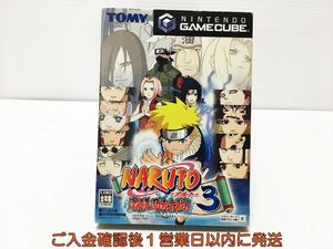 【1円】GC NARUTO-ナルト-激闘忍者大戦!3 ゲームキューブ ゲームソフト 1A0326-659mk/G1