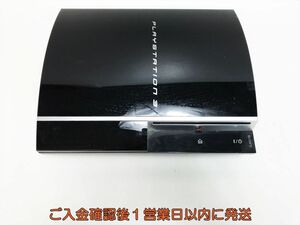 【1円】PS3 本体 CECHL00 ブラック 80GB ゲーム機本体 HDD・ラック欠品 SONY 未検品 ジャンク K07-369ym/G4