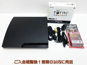 【1円】PS3 本体 セット CECH-3000B ブラック 320GB ゲーム機本体 SONY 初期化/動作確認済み K07-360ym/G4